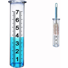 Tube de rechange pour pluviomètre RUseeN, en plastique de 7 pouces