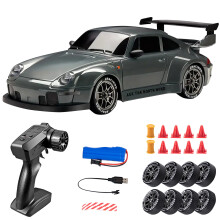 RC Drift Car1: 24 2.4GHz4WD20km/u met LED-verlichting