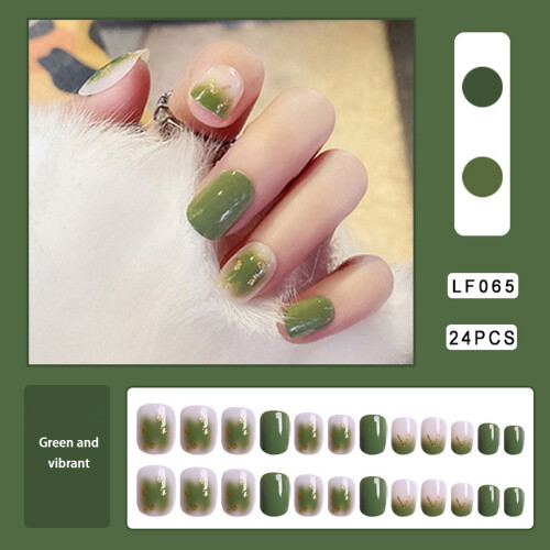 Uñas postizas desmontables (24 unidades)