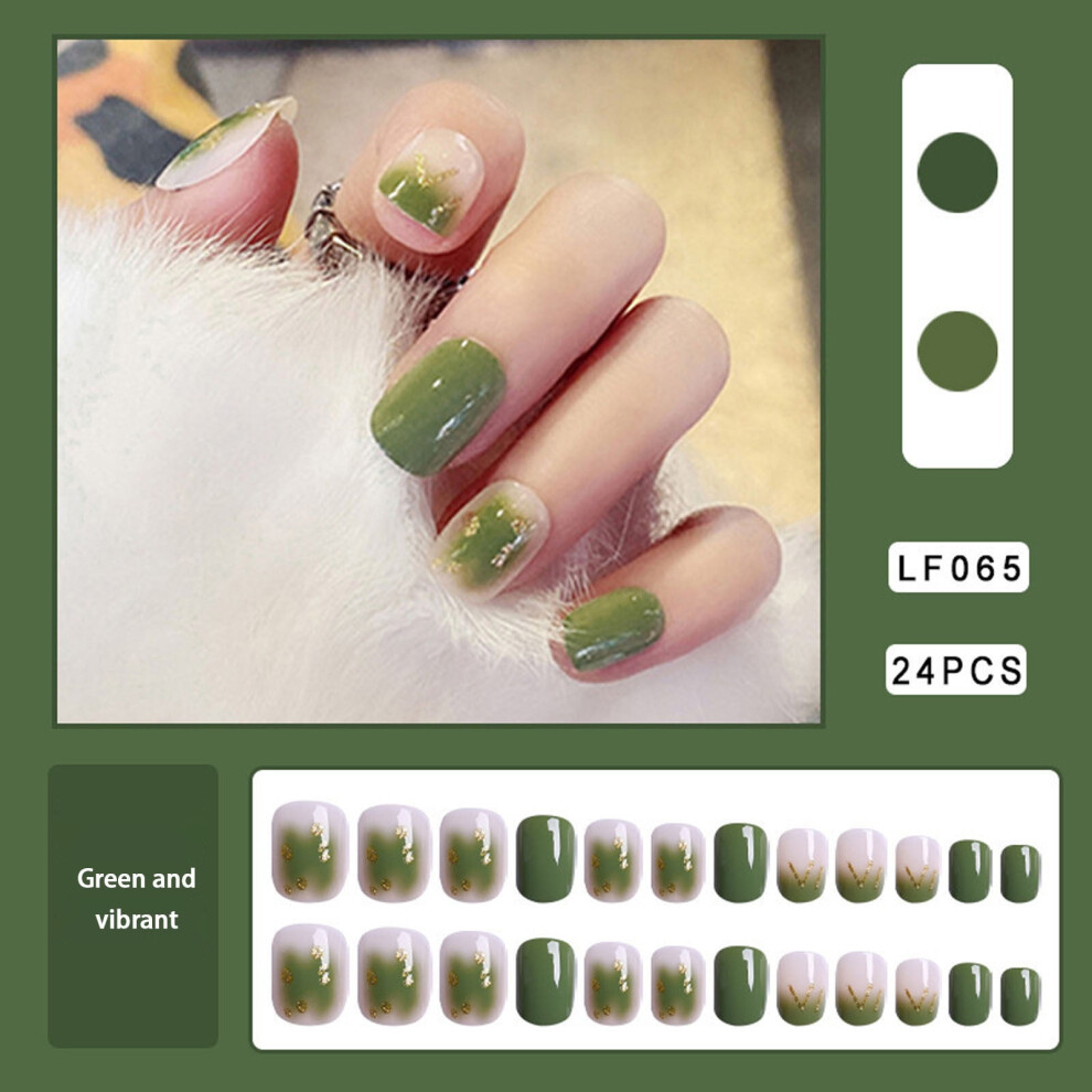 Press-on Nails Detachable Fake Nails 24 pcs
