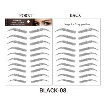 Eyebrow Stickers Waterproof Eco-Friendly 10 Pcs