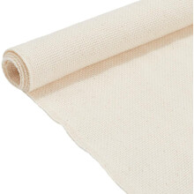 Tela blanca para bordado con aguja perforadora, 26,7 x 20 pulgadas, tela de lino para bordar.