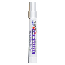 Marcador de tinta sólida, caneta artística à prova d'água para uso externo e industrial.