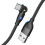 Câble de charge USB vers Type-C rotatif à 180 avec LED 1