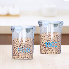 Runde, BPA-freie Snackdosen aus Kunststoff mit breiter Öffnung, 6er-Packung