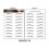 Eyebrow Stickers Waterproof Eco-Friendly 10 Pcs 1
