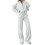 Damen-Freizeit-Cardigan-Set mit Hose 1