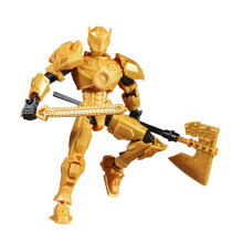 Coffret de figurines T13, robot jouet, 13 pièces, or