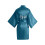 Elegant solid color rhinestone bridal bathrobe for women, 1