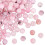 Perles de jaspe rose cerisier, 6-6,5 mm, 189 pièces 1