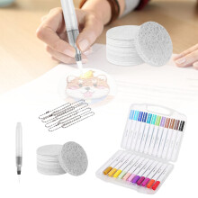 3D-tegning på lerret med puffmaling for barn