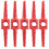 5Pcs Bicycle Cable Connector Kit: Brake, Shift, Hydraulic Hose Routing Tools Red 1