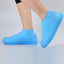 Surchaussures imperméables en émulsion bleues XL