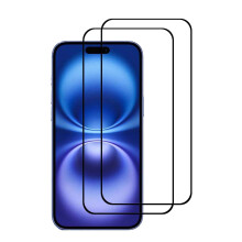 Ochraniacz ekranu iPhone'a 16Pro 6,3" szkło hartowane 2 sztuki