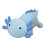 Salamander Plush Pillow Toy Blue 2