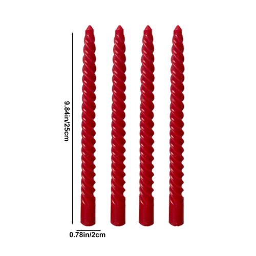 Long Taper Candles Scent-Free 9.8 Inch 2