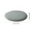 Round Solid Wood Stool with Thick Cushion12-inch 3