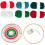 Christmas Weaving Loom Kit Beginner Red Green 1