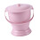Bedpan chamber pot night urinal thickened portable red 1