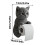 3D-kissan wc-paperiteline seinälle, 1 pakkaus 3