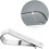 Lot de 2 clips de rechange pour télécommande de porte de garage 4