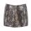 Short stretch à paillettes et sequins imprimé animal taille élastique 1