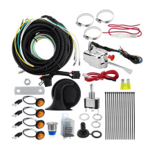 Kit de Piscas para Quadriciclos/UTV com Buzina e Botão Parada Emergência para RZR para e para para 1000 Kit Universal