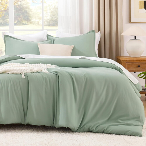Black King Comforter Set 3-Piece Lightweight All-Season 1