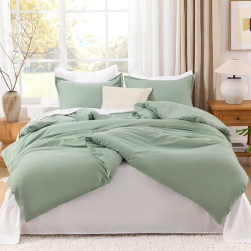Black King Comforter Set 3-Piece Lightweight All-Season 2