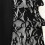 Black lace apron with pocket retro style 1 piece 6
