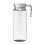 Pichet à eau avec couvercle 2L en plastique pour eau chaude/froide 2
