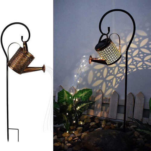 Lampadaire solaire LED creux à intensité variable 2