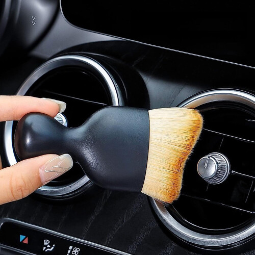 3-teiliges Auto-Innenreinigungsbürsten-Set mit weichen Borsten 1