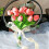 Valentine's Day Christmas fishtail ribbon 25m 4