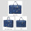 Antqov Reisetasche, große Wochenendtasche 5