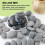 River Rocks harmaa puutarhakivi 1-2 tuumaa 18 LB 4