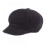Dame Baker Boy-caps, koselig vinterhatt med elastisk bakside 3