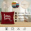 Fodere per cuscini bordeaux, 45x45 cm, set da 4 6