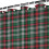 Abstract Plaid Shower Curtain Waterproof Machine Washable 4
