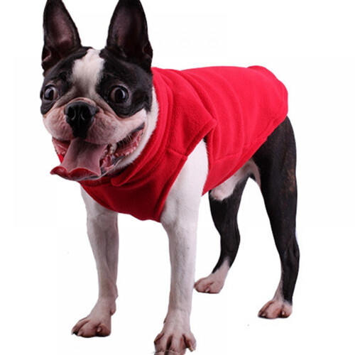 Fleece-Hundeweste mit Leinenöffnung, Größe S, 1 Stück 2