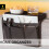 Organizer da bracciolo per divano con portabicchieri, 31 x 19 cm 4