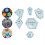 Acrylic Quilting Ruler Stencils 300 Pieces 3
