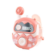 Draadloze walkie-talkiehorloge voor kinderen, oplaadbaar via USB-C.
