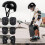 Kids Snowboard Helmet Set Black Adjustable Multi-Sport 7