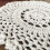 Crochet Cotton Lace Placemats 7 Inch 4-Pack Beige White 5