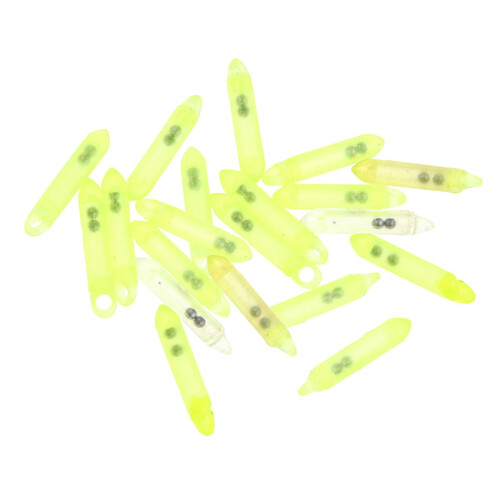 Sonagli da pesca 3mm16mm Giallo Verde 20 pezzi 1