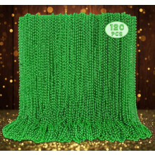 Groene kralenketting 33 inch 120 stuks