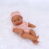 Muñeca bebé mini realista de 20 cm con ropa. 3