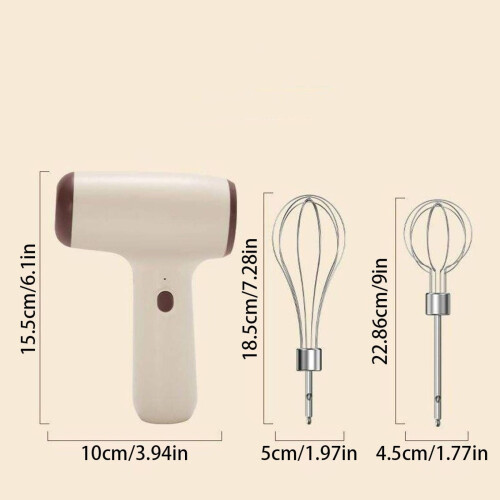 Mixeur portable sans fil rechargeable USB 4 vitesses 2 2