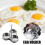 Stainless Steel Egg Poacher Pan Nonstick 3-Cup 4